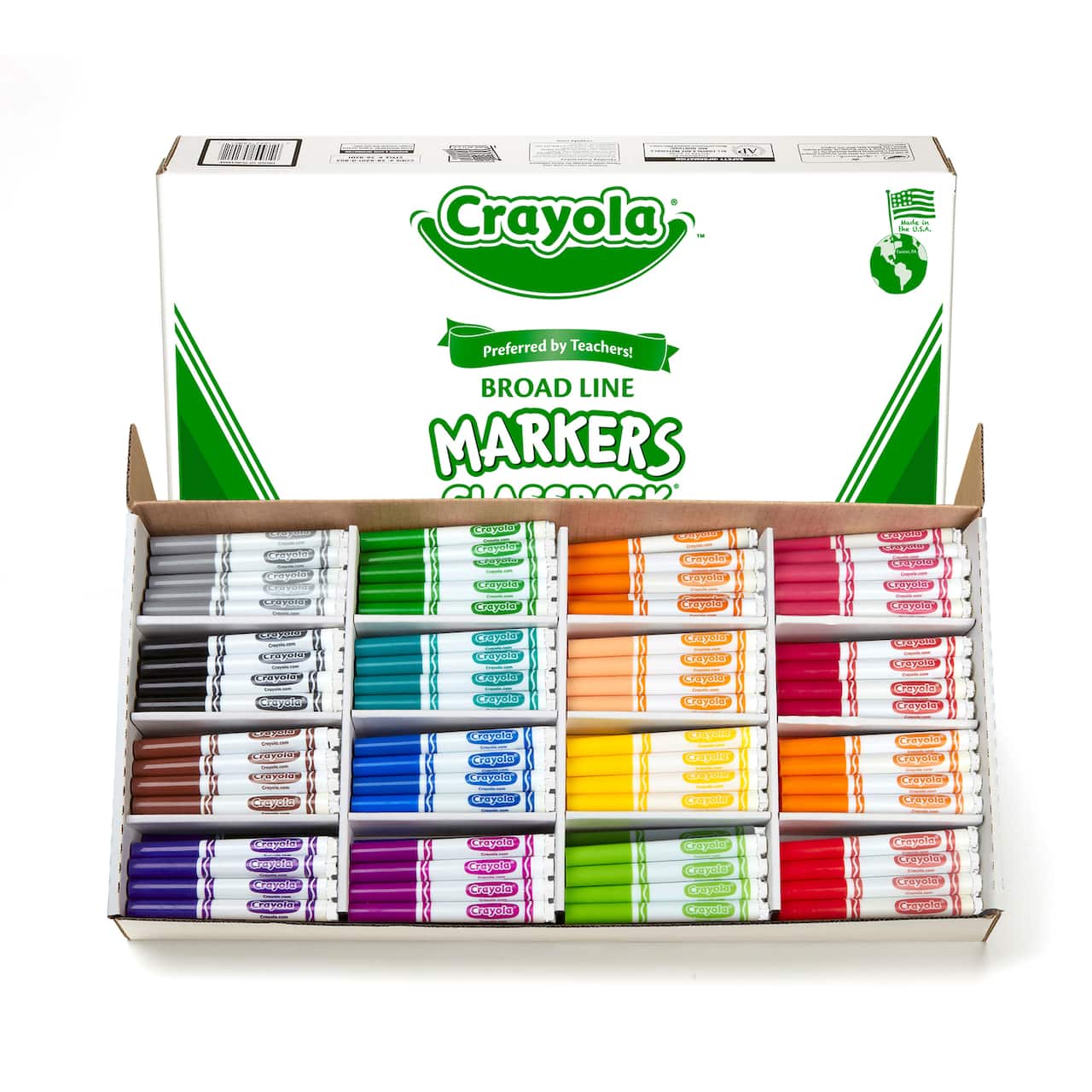 Crayola® Original Formula Marker Classpack, 256 Count